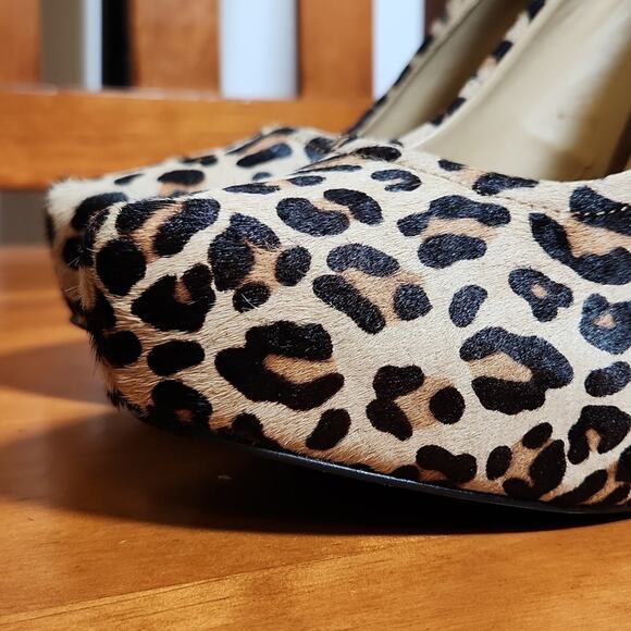 KELSI DAGGER Leopard Print Platform Heels, Size 8 - Picture 4 of 12